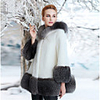 Long Sleeve Coats / Jackets Faux Fur Office / Career Women