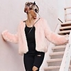 Long Sleeve Coats / Jackets Faux Fur Party / Evening Women