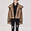 Long Sleeve Coats / Jackets Faux Fur Party / Evening Women