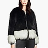 Long Sleeve Coats / Jackets Faux Fur Party / Evening Women