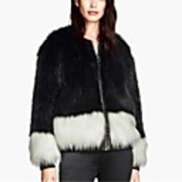 Long Sleeve Coats / Jackets Faux Fur Party / Evening Women