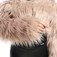Long Sleeve Coats / Jackets Faux Fur Party / Evening Women