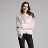 Long Sleeve Coats / Jackets Faux Fur Party / Evening Women