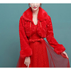 Long Sleeve Ladies / Coats / Jackets Faux Fur Wedding / Party / Evening Shawl Wrap / Women