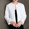 Long Sleeve Shawls Faux Fur Wedding Women