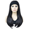 Long Straight Blonde Synthetic Wig HEADBAND Hair Wigs miniinthebox