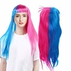 Long Wig Women Charming Heat Resistant Fiber Synthetic Synthetic Wig Blue Rose Red Wig for Parties Halloween Role Plays or Everyday Use miniinthebox
