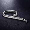 longrui explosion style square zircon bracelet crystal fashion bracelet simple ins style zircon bracelet female miniinthebox
