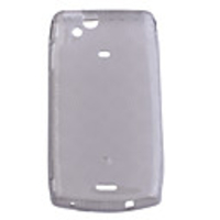 Loop grain PC plus water cell phone Case Cover for Sony Ericsson X12(black)