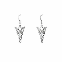 lord of the rings arwen evenstar necklace earrings bracelet jewelry (earrings)