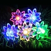 Lotus Shaped LED String Lights 6M 3M 1.5M Battery USB Operation 40LEDs 20LEDs 10LEDs Christmas Wedding Garden Patio Holiday Decoration Light miniinthebox