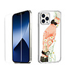 Love Characters Case For Apple iPhone 12 iPhone 11 iPhone 12 Pro Max Unique Design Protective Case with Screen Protector Shockproof Back Cover TPU