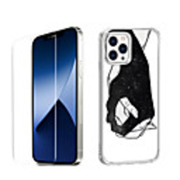 Love Characters Case For Apple iPhone 12 iPhone 11 iPhone 12 Pro Max Unique Design Protective Case with Screen Protector Shockproof Back Cover TPU