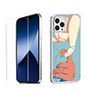 Love Characters Case For Apple iPhone 12 iPhone 11 iPhone 12 Pro Max Unique Design Protective Case with Screen Protector Shockproof Back Cover TPU