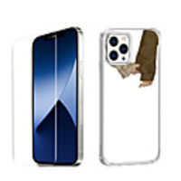 Love Characters Case For Apple iPhone 12 iPhone 11 iPhone 12 Pro Max Unique Design Protective Case with Screen Protector Shockproof Back Cover TPU