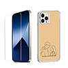 Love Characters Case For Apple iPhone 12 iPhone 11 iPhone 12 Pro Max Unique Design Protective Case with Screen Protector Shockproof Back Cover TPU