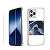 Love Characters Case For Apple iPhone 12 iPhone 11 iPhone 12 Pro Max Unique Design Protective Case with Screen Protector Shockproof Back Cover TPU