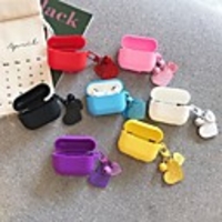 Love ornaments Cartoons Silica gel Headphone Cases For Apple Airpods1 2 pro soft shell Case Cover Charging Box Shell For Airpods1 2 pro tective Cover