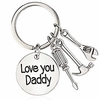 love you daddy keychain repair tools keyring for men 01
