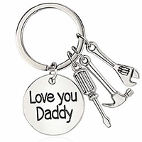 love you daddy keychain repair tools keyring for men 01