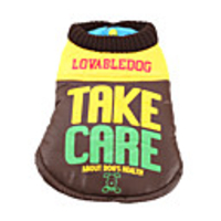 Loveable Dog Style Waist Jacket for Dogs (XS-XL)