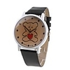 Lovely Bear Girl Women Watch Black Watchband A139