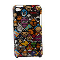 Lovely Cartoon Design Protective Back Case for iTouch4