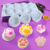 Lovely Dog Cat Paw Fondant Sugarcraft Cake Mold Chocolate Baking Mould Pudding Cookie Soap Molds
