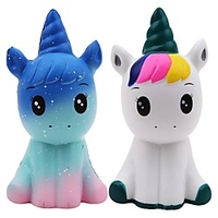 Lovely Unicorn Squishy Simulation PU Bread Slow Rising Scented Soft Squeeze Toy Stress Relief for Kid Xmas Gift miniinthebox