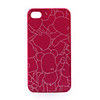 Lovers Bear Classy Case for iphone4(Purple)