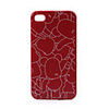 Lovers Bear Classy Case for iphone4(Red)