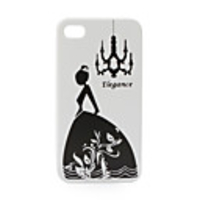 Lovers Elegant Classy Case for iphone4(Black)