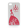 Lovers Elegant Classy Case for iphone4(White)