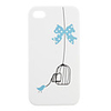 Lovers Protective PVC Case Cover for IPhone4(white)