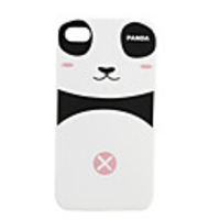 Lovers Protective PVC Case Cover for IPhone4(white)