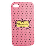 Lovers Protective PVC Case Cover for IPhone4(white)