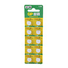 LR44 A76 1.5V High Capacity Alkaline Button Cell Batteries (10-pack)