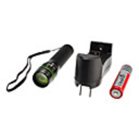 LS-501 Focus Adjustable Zoom 3-Mode LED Flashlight (1xAA)
