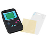 LUCK Soft Silicone Case w/ Protector for iPhone Classic Gameboy
