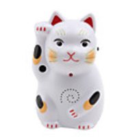 Lucky Cat Style Infra-red Sensor Welcome Device