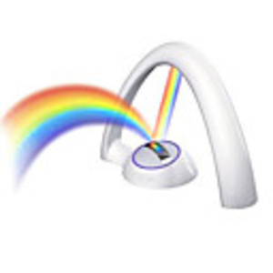 Lucky Rainbow Amazing Rainbow Projector-White