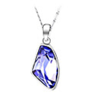 Lucky Stone Crystal And Zircon Necklace