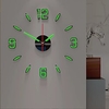 Luminous DIY Clock Home Simplicity Silent Fashion Wall Clock Living Room Creative Wall Stickers Bedroom Wall Clock miniinthebox