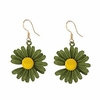 lureme lovely daisy earrings dangle for women and girls (er006290-2)