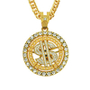 LUREME White Diamond Pendant Necklace Floral Floral / Botanicals European Rock Boho Diamond Alloy Silver 76 cm Necklace Jewelry 1pc For Street Birthday Party Festival miniinthebox