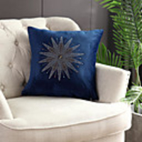 Luxurious Rivet European Style Home Office Pillow Case Cover Living Room Bedroom Sofa Cushion Cover Modern Sample Room Cushion Cover