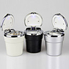 Luxury Car Ashtray with LED Light Cigarette Smoke Travel Remover Ash Cylinder Car Smokeless Smoke Cup Holder Auto Accessories
