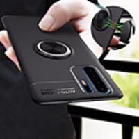 Luxury Car Magnetic Ring Soft Silicone Case For Huawei P30 Pro P30 Lite P30 Full Cover For Huawei P20 Pro P20 Lite P20 TPU Shockproof Bumper Case