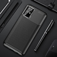 Luxury Carbon Fiber TPU Phone Case For Samsung Galaxy S20 Ultra S20 Plus S10 Plus Note 10 Pro S10e Shockproof Back Cover