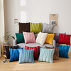 Luxury Cushion Cover Thickened Color Holland Velvet Three-dimensional 3D Striped Plaid Sofa Cushion Cover Outdoor Cushion Patio Throw Pillow Covers for Garden Farmhouse Bench Couch miniinthebox
